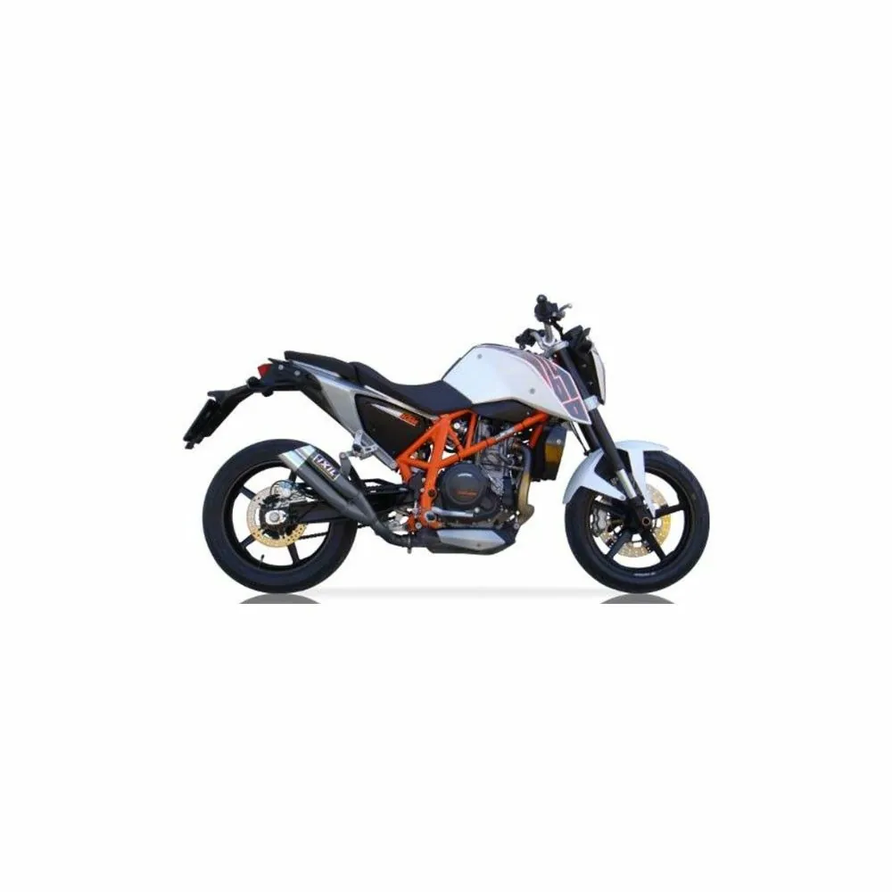 ixil ktm 690 duke 2012 2016 exhaust pipe double silencers l3x