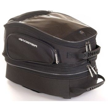 BAGSTER sacoche de réservoir sur tapis ou magnétique TRAVEL EVO extensible 24 à 31L - XSR120