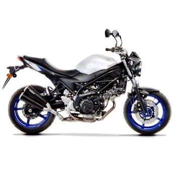 LEOVINCE Suzuki SV 650 2016 2021 GP DUALS double exhaust matt black 15105