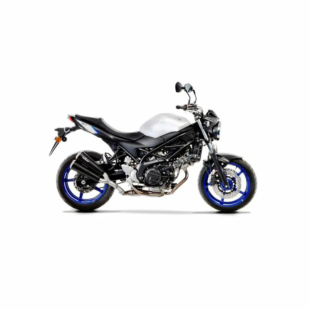 LEOVINCE Suzuki SV 650 / 2017 2024 GP DUALS pot d'échappement double sortie EURO 4 noir mat 15105