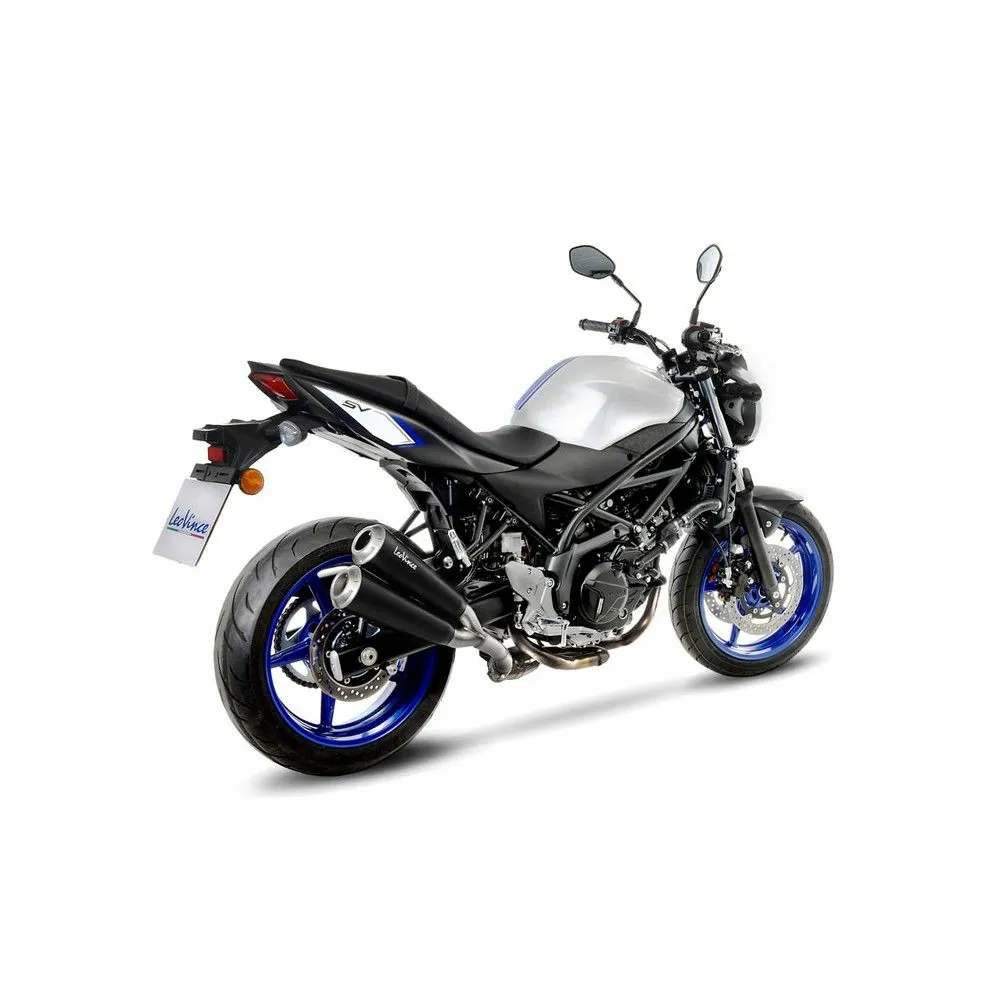 LEOVINCE Suzuki SV 650 / 2017 2024 GP DUALS pot d'échappement double sortie EURO 4 noir mat 15105