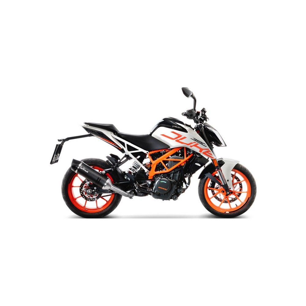 LEOVINCE KTM DUKE 390 RC / DUKE 125 RC / 2017 2020 LV ONE CARBONE pot d'échappement hom EURO 4 14186E