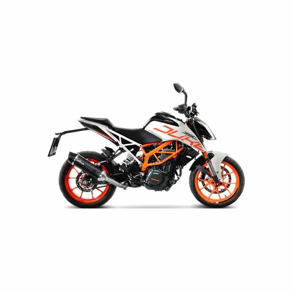 LEOVINCE KTM DUKE 390 RC / DUKE 125 RC / 2017 2020  LVONE CARBON silencer EURO 4 approved 14186E