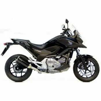 DESTOCK LEOVINCE Honda NC 700 S X / 700 / 750 INTEGRA / 2012 2020 NERO BLACK EVO II pot d'échappement EURO 4 14042