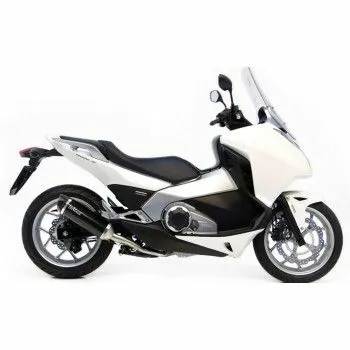 DESTOCK LEOVINCE Honda NC 700 S X / 700 / 750 INTEGRA / 2012 2020 NERO BLACK EVO II pot d'échappement EURO 4 14042