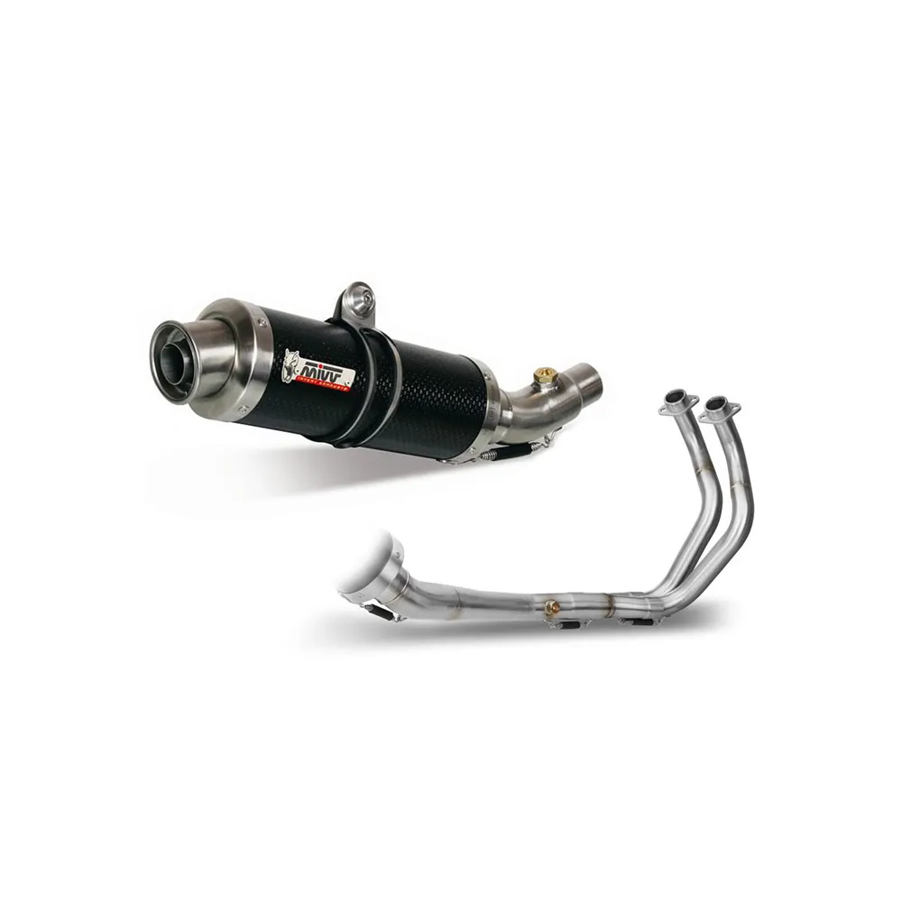 MIVV Yamaha MT07 2014 2017 GP CARBON full exhaust system silencer CE approved