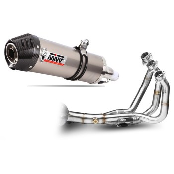MIVV Yamaha MT09 2013 2017 OVAL full exhaust system silencer CE approved