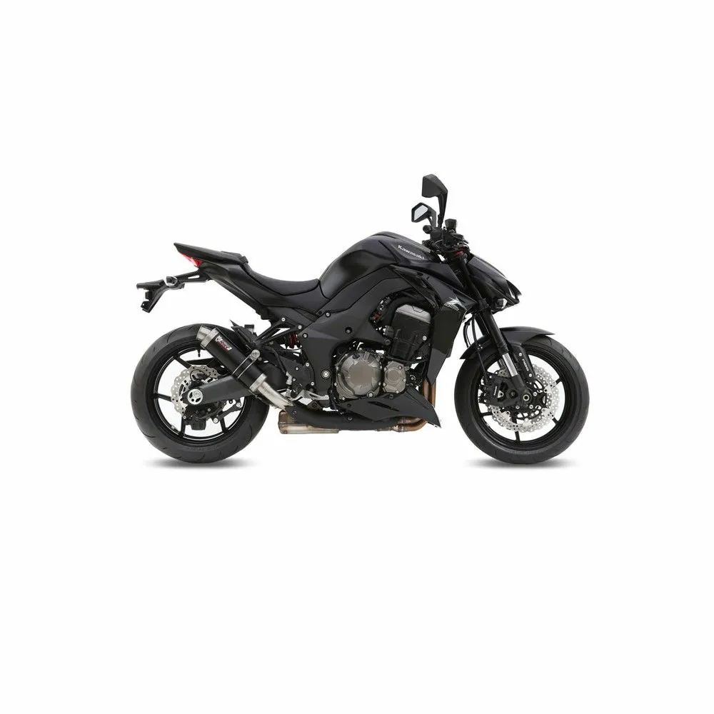 MIVV Kawasaki Z1000 2014 2017 GP CARBON exhaust system 2 silencers CE approved