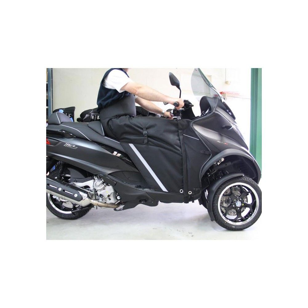 BAGSTER WINZIP tablier protection hiver été étanche PIAGGIO MP3 125 / 300 / 350 / 400 / 500 / 2014 2020 - XTB150