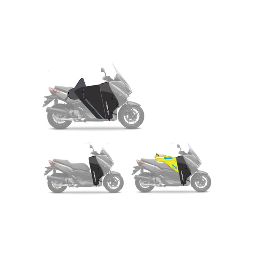 BAGSTER WINZIP tablier protection hiver été étanche PIAGGIO MP3 125 / 300 / 350 / 400 / 500 / 2014 2020 - XTB150