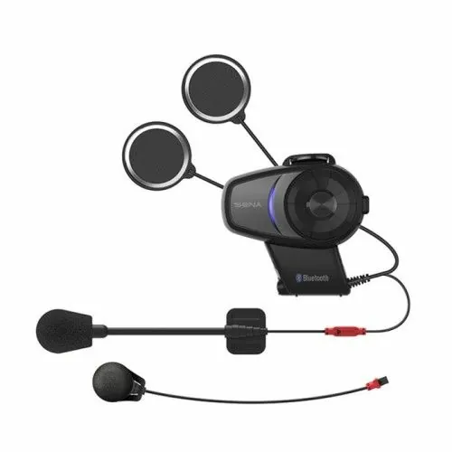 SENA 10S duo kit bluetooth 4.1 & intercom + MP3 GPS for motorcycle scooter jet full modular helmet