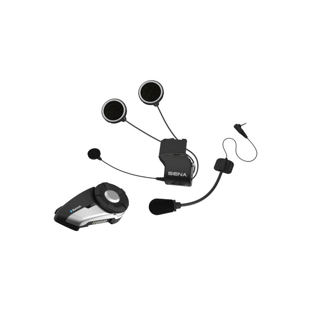 SENA 20S dual kit bluetooth 4.0 & intercom + MP3 GPS for 2 motorcycle scooter helmets