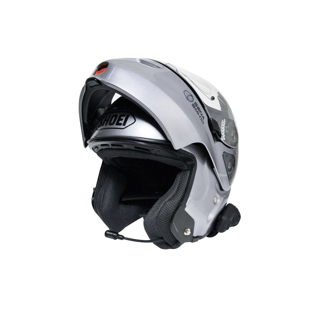 sena SMH10 kit téléphone bluetooth MP3 GPS intercom 2 casque moto scooter jet intégral modulable
