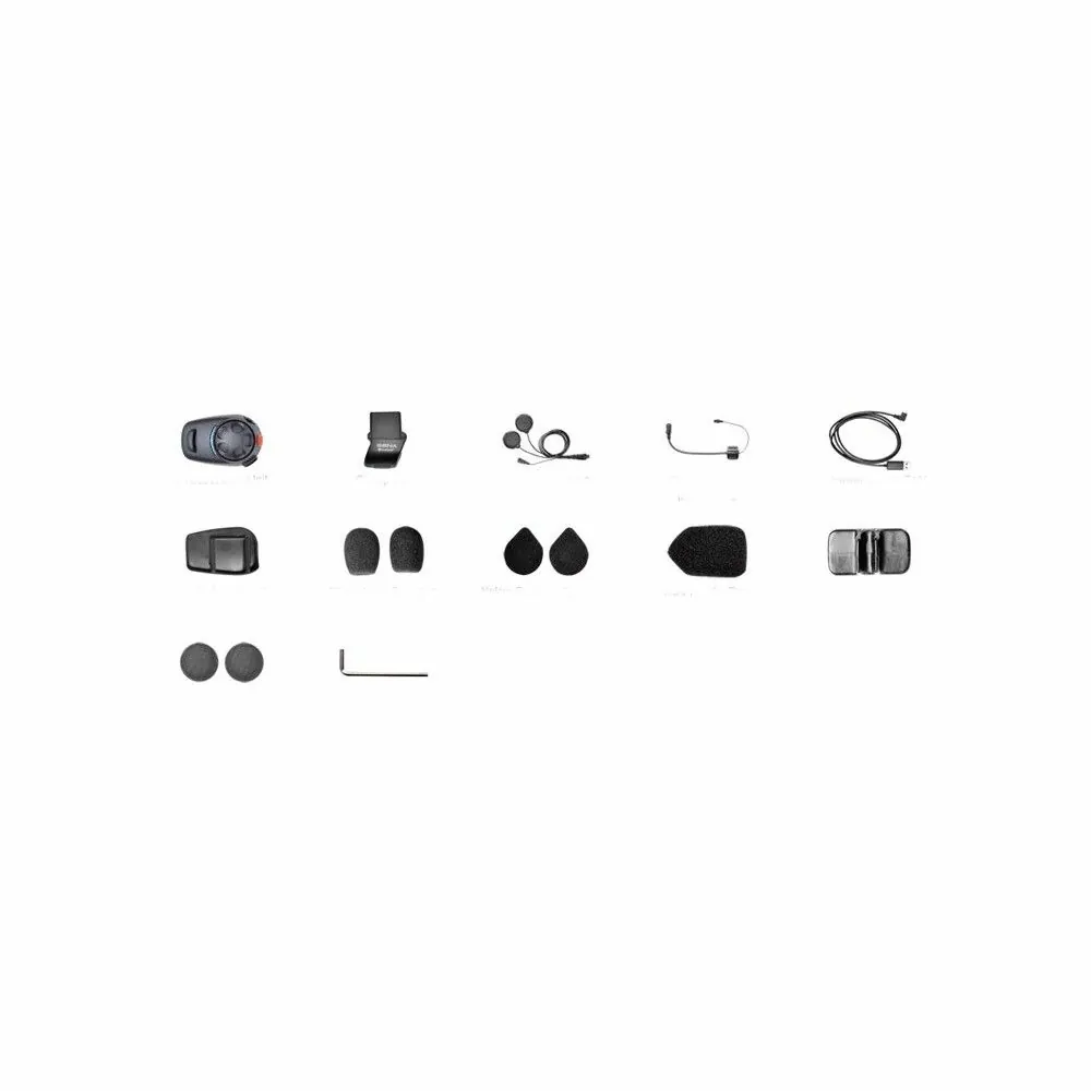sena SMH5 kit téléphone bluetooth MP3 GPS universel pour casque moto scooter jet intégral modulable