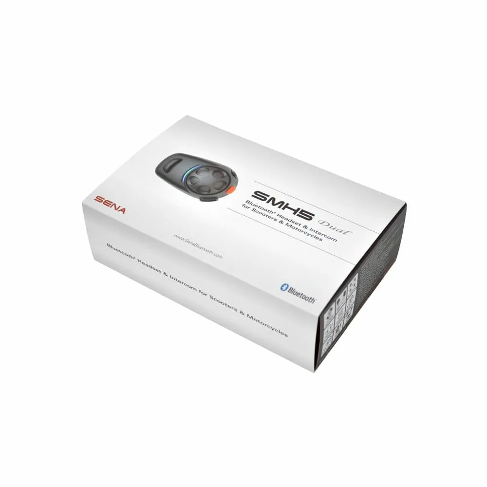 SENA SMH5 kit bluetooth & intercom + MP3 GPS for motorcycle scooter helmet
