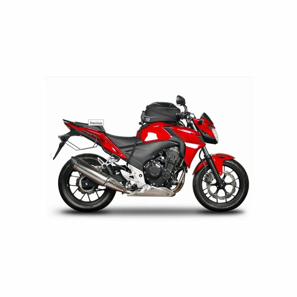 SHAD SR - support sacoches cavalières HONDA CB 500 F / CBR 500 R / CB 500 X / 2013 2015 - H0CF54SE