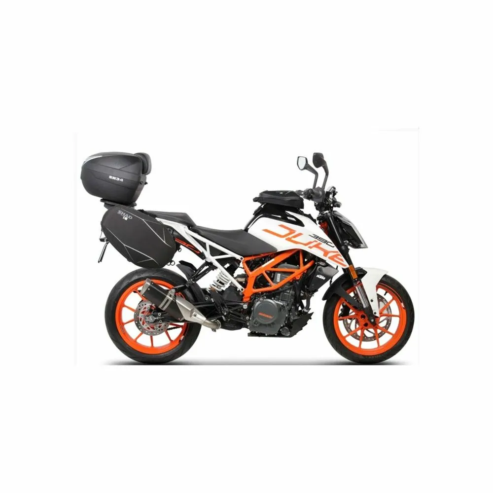 SHAD SR - support sacoches cavalières KTM DUKE 125 / 250 / 200 / 390 / 2017 2023 - K0DK17SE