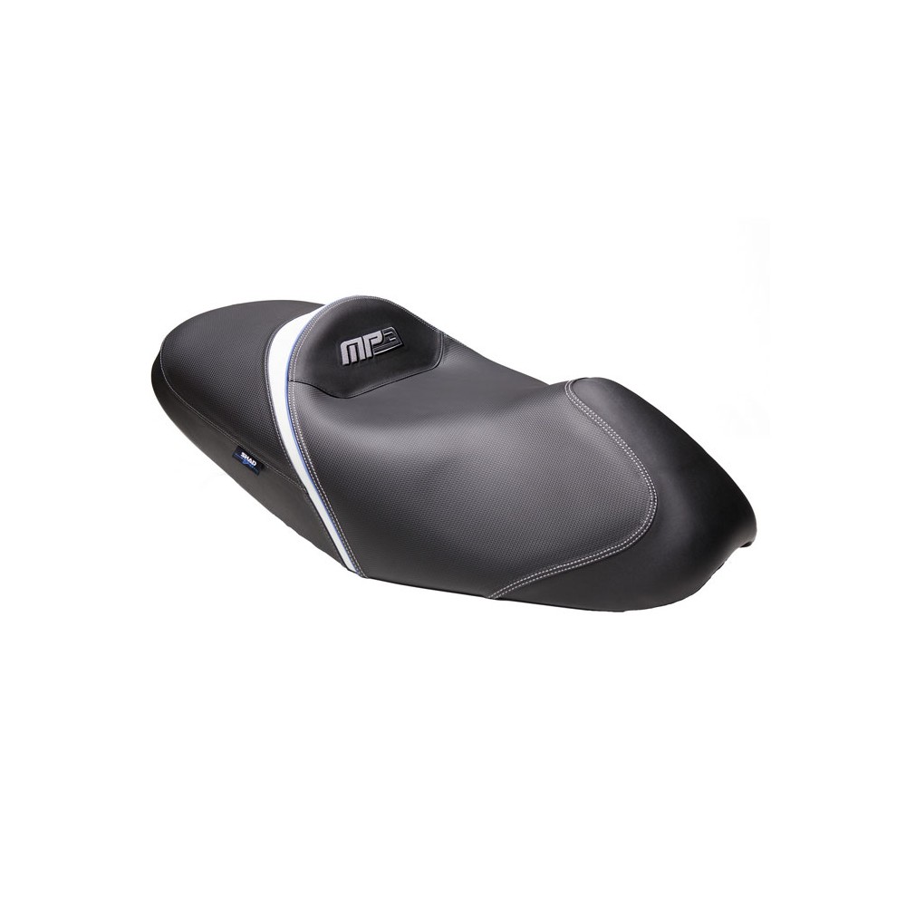 selle CONFORT SHAD scooter piaggio MP3 125 250 400 500 SPORT BUSINESS 2007 à 2013