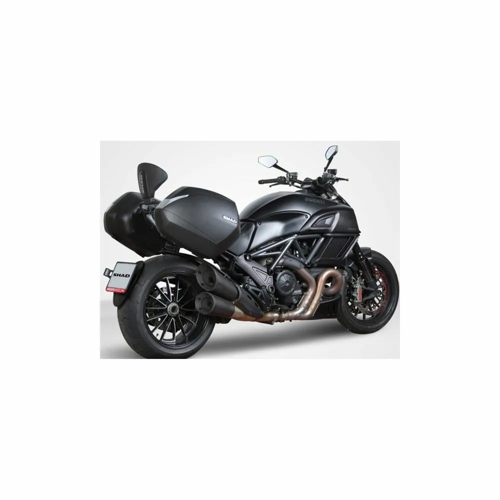 SHAD 3P - side case support DUCATI DIAVEL 1200 / 2012 2018 - D0DV14IF