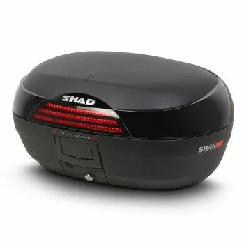 Top Case moto SHAD SH44, capacité deux casques intégraux. - Tech2Roo