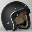 IXS casque jet vintage moto scooter HX77 noir mat