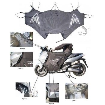 bagster-boomerang-tablier-protection-hiver-honda-forza-125-2015-2018-xtb140