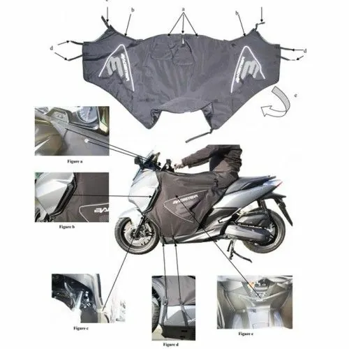 BAGSTER BOOMERANG winter apron HONDA FORZA 125 / 2015 2018 - XTB140