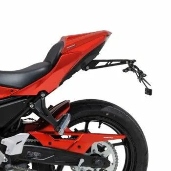 ERMAX kawasaki NINJA 650 2017 2019 support de plaque ALU noir SUP10 + platine de fixation