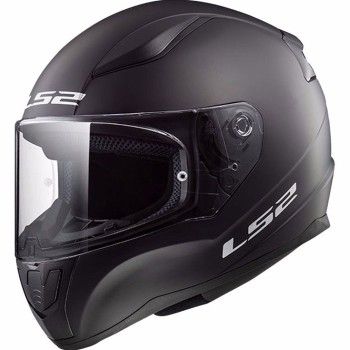 LS2 casque moto intégral FF353J RAPID MINI SOLID enfant noir mat