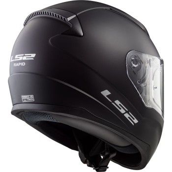 LS2 FF353J RAPID MINI SOLID kid integral helmet matt black