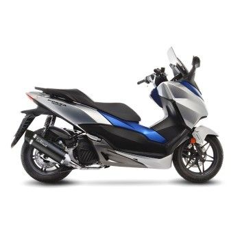 LEOVINCE honda 125 forza 2017 2020 ligne complète NERO BLACK pot d'échappement hom EURO 4 14052K