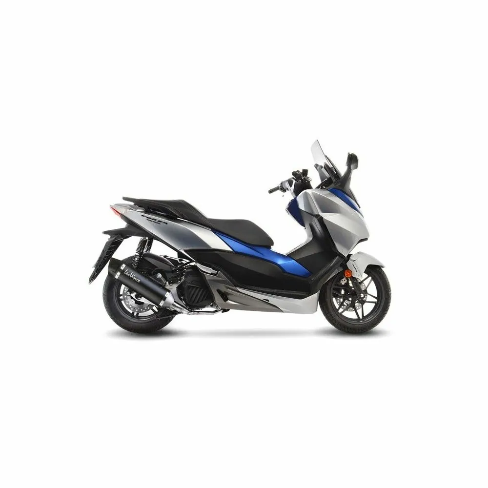 LEOVINCE honda 125 forza 2017 2020 ligne complète NERO BLACK pot d'échappement hom EURO 4 14052K