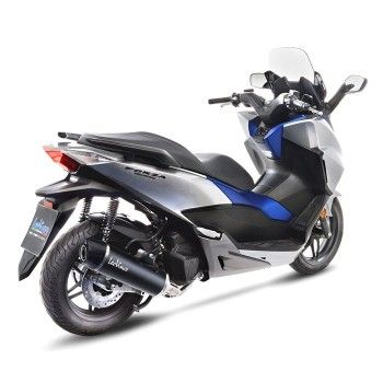 LEOVINCE honda 125 forza 2017 2020 ligne complète NERO BLACK pot d'échappement hom EURO 4 14052K