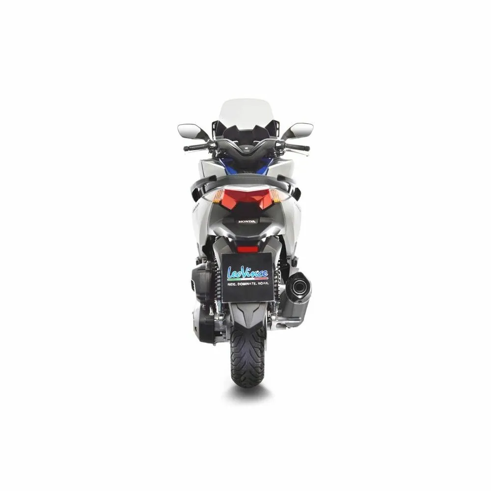 LEOVINCE honda 125 forza 2017 2020 ligne complète NERO BLACK pot d'échappement hom EURO 4 14052K