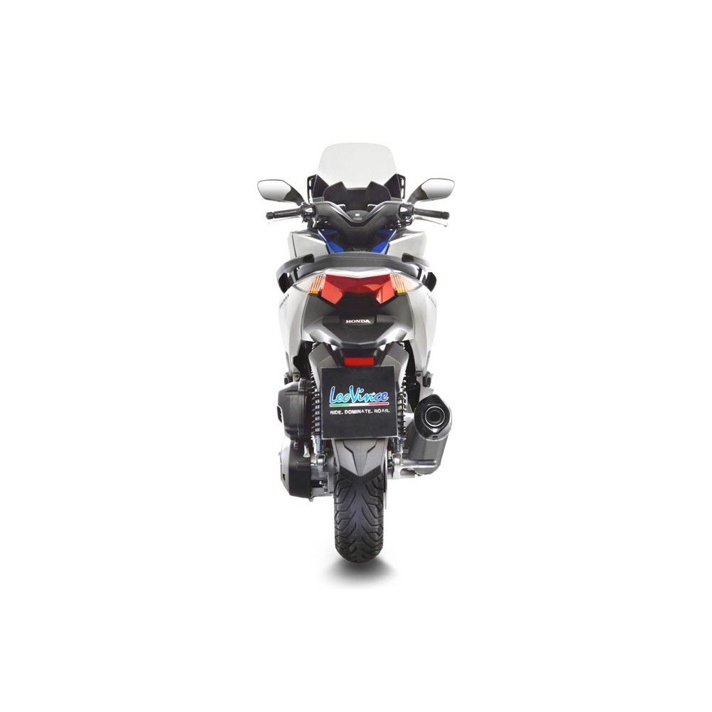 LEOVINCEHonda 125 FORZA ABS / 2017 2020 NERO BLACK full system silencer EURO 4 approved 14052K