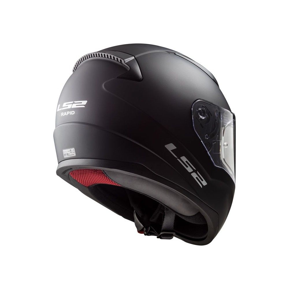 LS2 FF353 RAPID SOLID integral helmet matt black