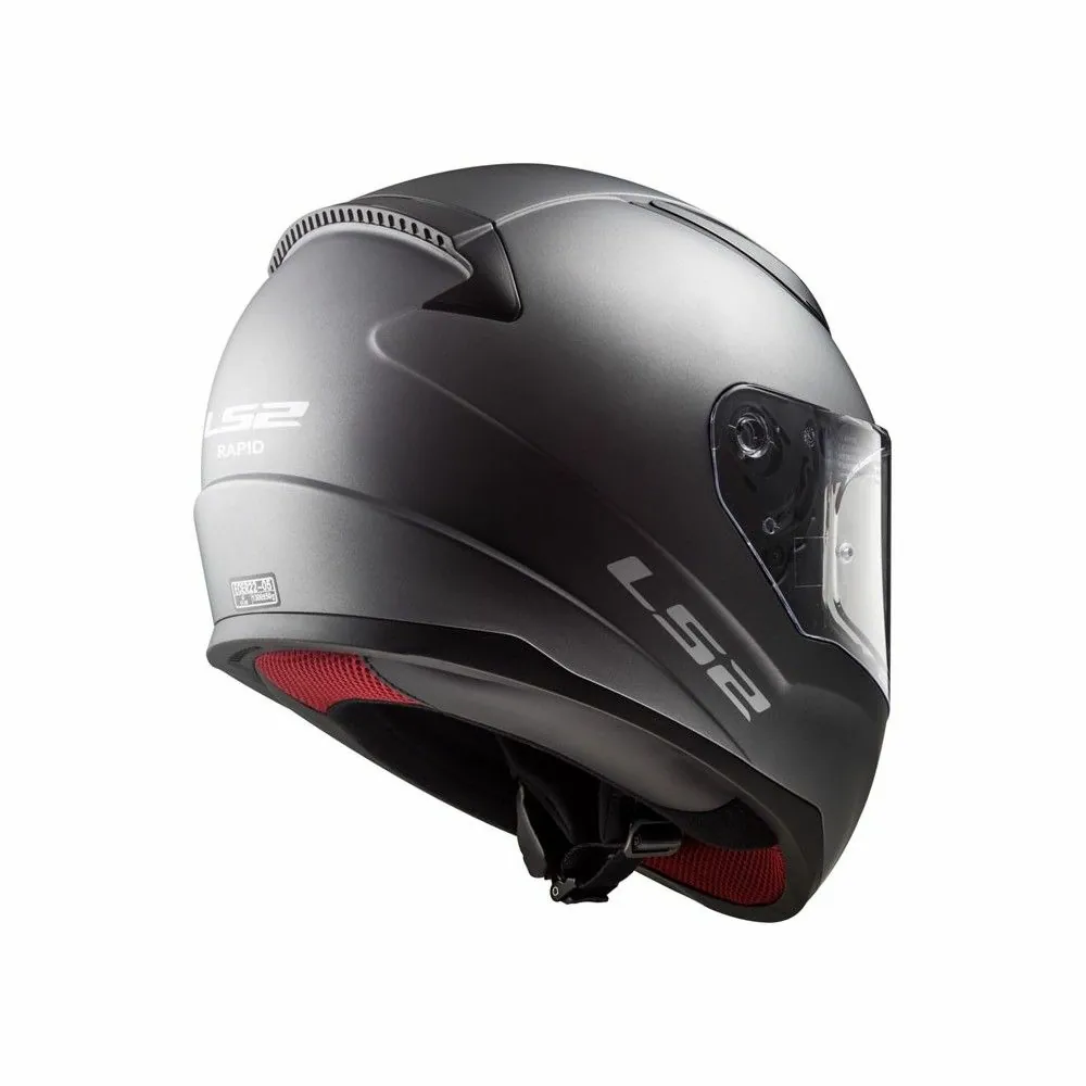 LS2 FF353 RAPID SOLID integral helmet matt titanium