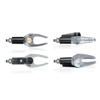 CHAFT pair of universal HD led ODIN indicators CE approved for motorcycle - IN1110