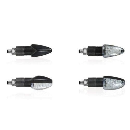 CHAFT paire de clignotants moto universels FOCUS à led HOMOLOGUE CE