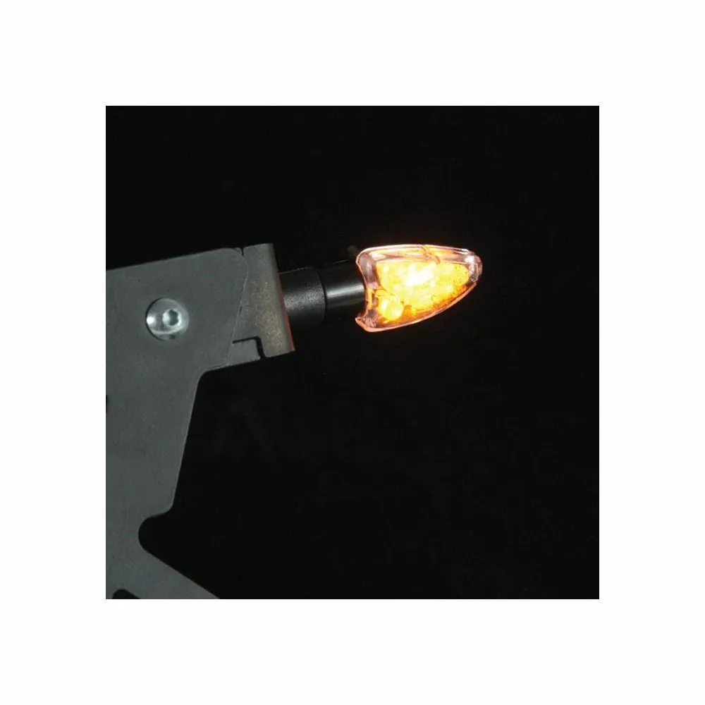 CHAFT paire de clignotants moto universels FOCUS à led HOMOLOGUE CE