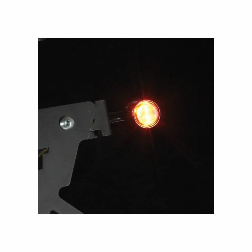 CHAFT paire de clignotants moto BOBBER led + rappel feu HOMOLOGUE CE
