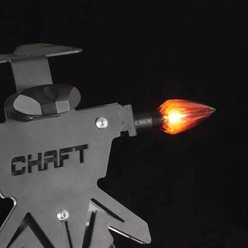 CHAFT pair of universal bulb THUNDER indicators CE approved for motorcycle