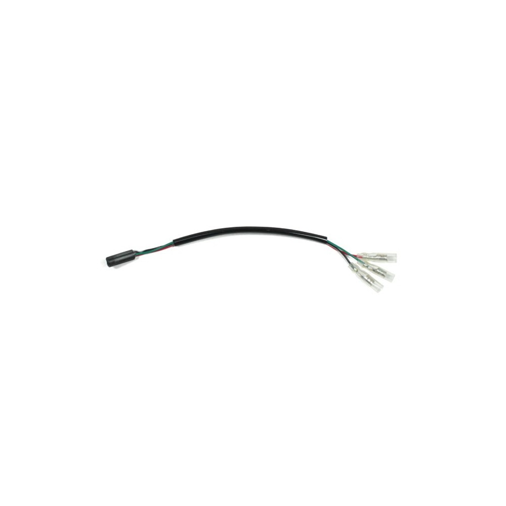 Pair of fast 3 wires connections for ERMAX CHAFT indicators Honda Yamaha Suzuki motorcycle