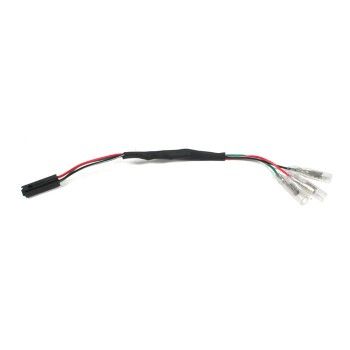 paire de connectiques rapides 3 fils + résistance pour clignotants ERMAX CHAFT moto Honda Yamaha Suzuki