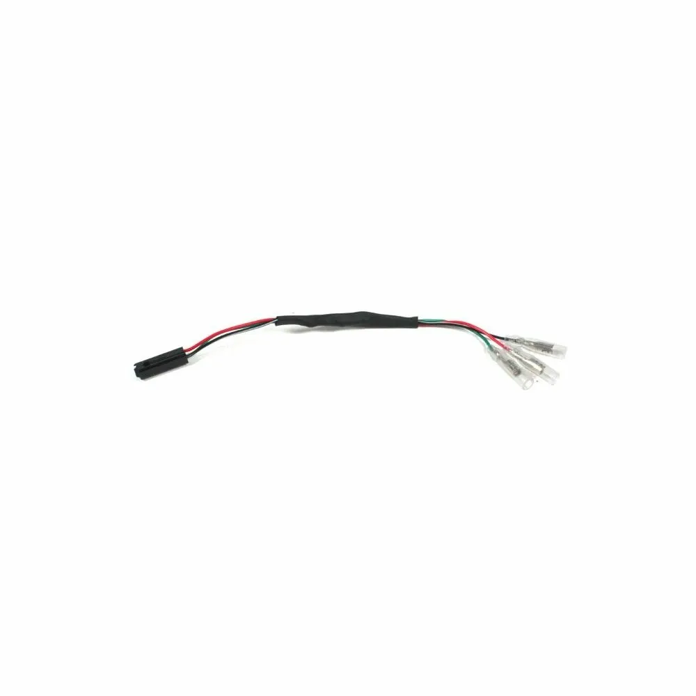 Pair of fast 3 wires connections + resistance for ERMAX CHAFT indicators Honda Yamaha Suzuki motorcycle