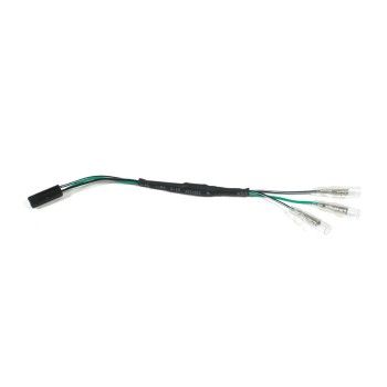 paire de connectiques rapides 3 fils + résistance pour clignotants ERMAX CHAFT moto Honda Yamaha Suzuki