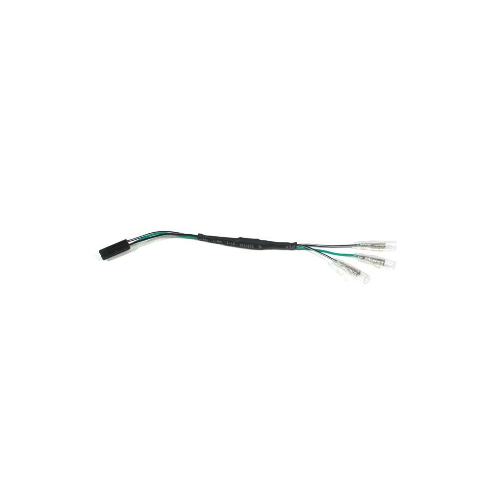 Pair of fast 3 wires connections + resistance for ERMAX CHAFT indicators Honda Yamaha Suzuki motorcycle