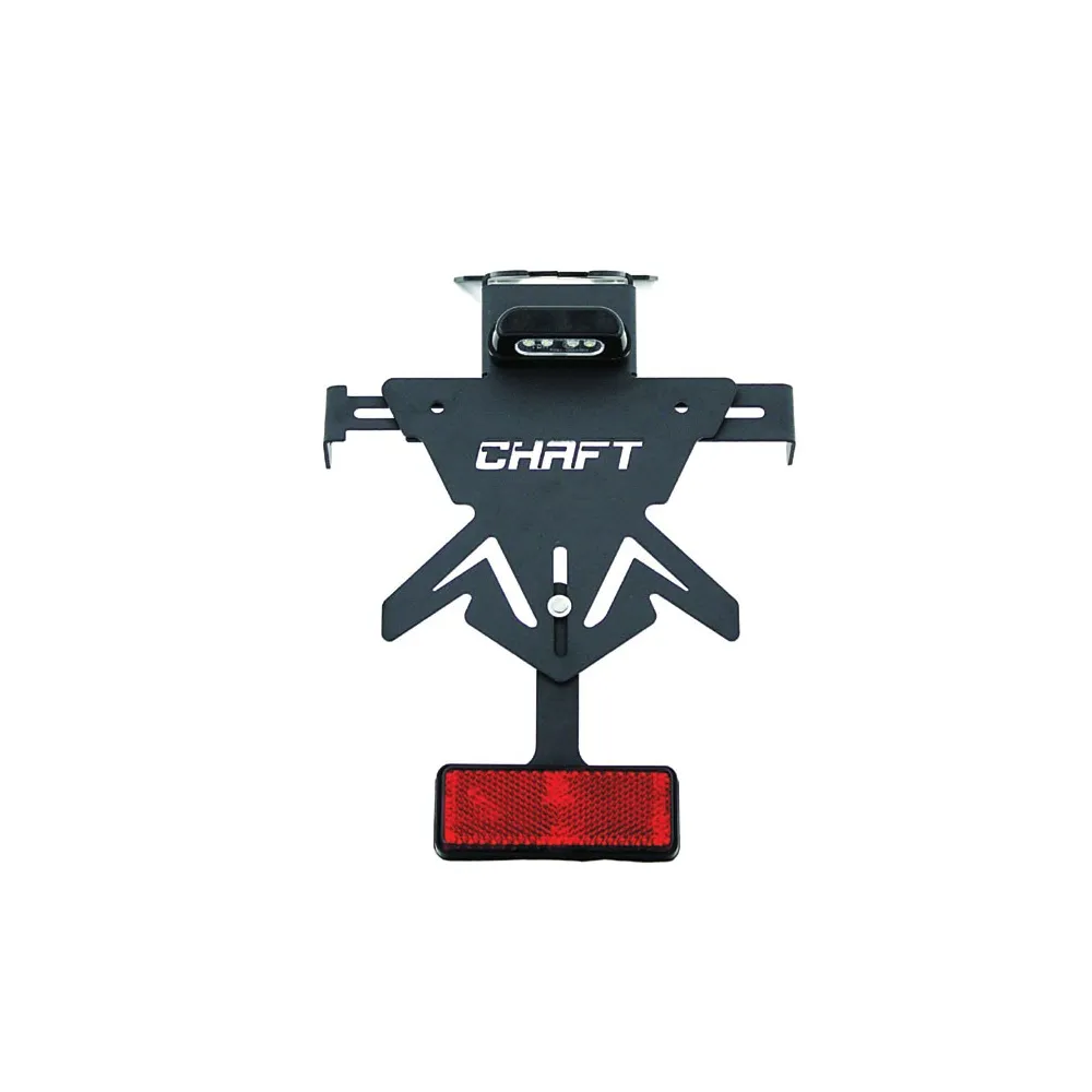 CHAFT universal adjustable universal license plate holder for KAWASAKI ER6 Z750 Z800 Z1000 SX NINJA motorc