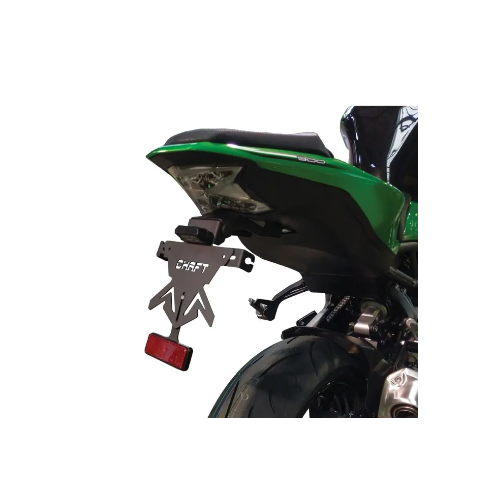 CHAFT universal adjustable universal license plate holder for KAWASAKI ER6 Z750 Z800 Z1000 SX NINJA motorc