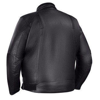 BERING motorcycle GRINGO all seasons man vintage leather jacket black King Size BCB320